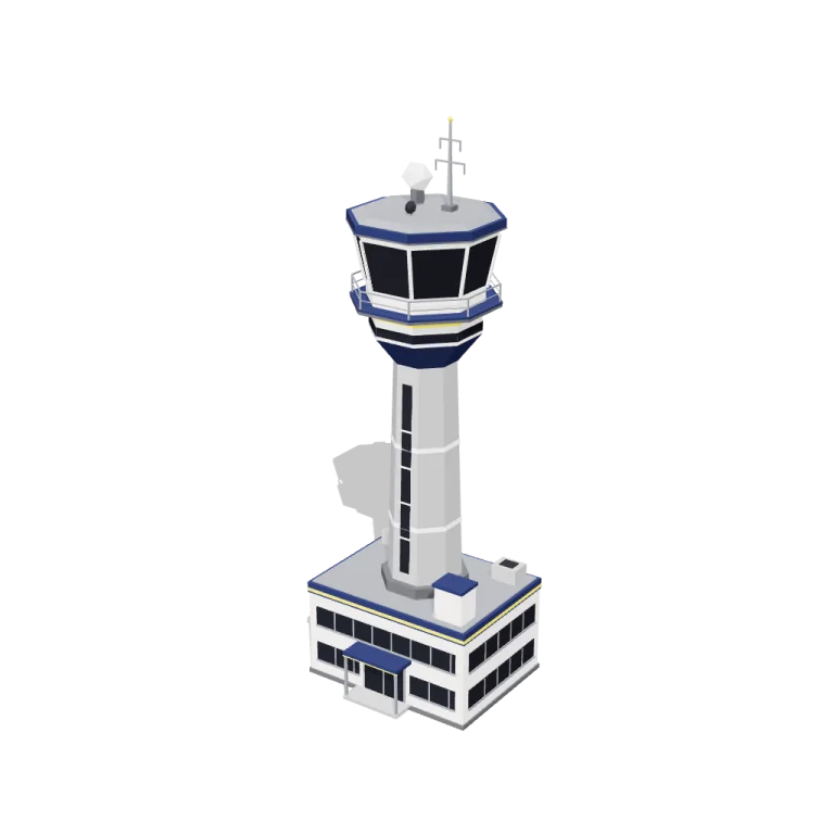 Control tower — free 3D model
