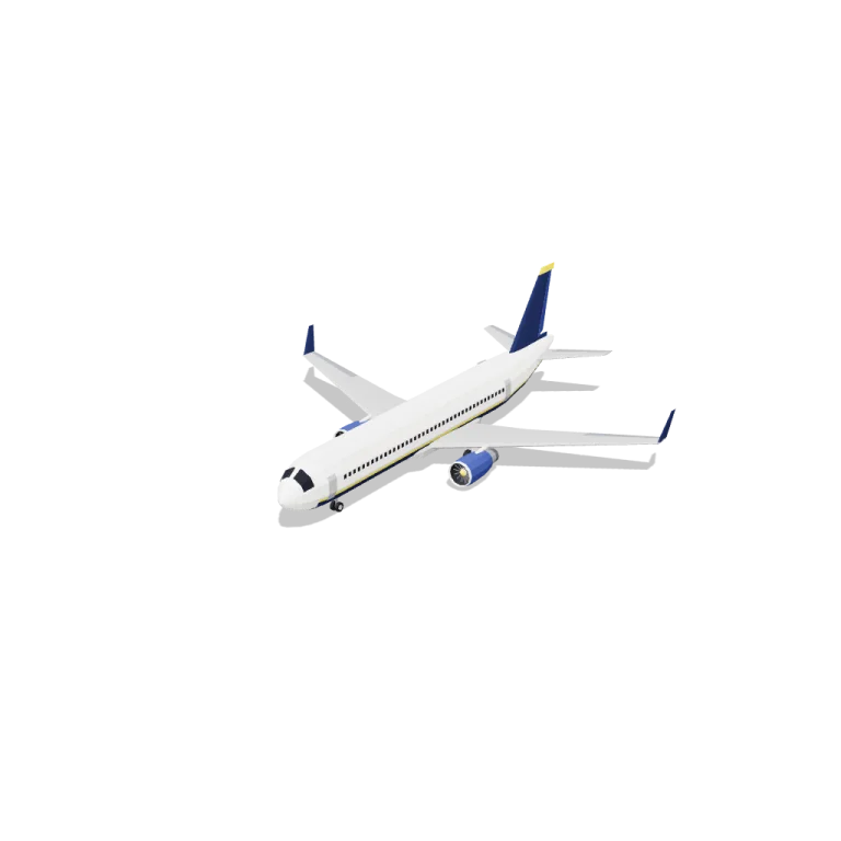 Passenger jet — free 3D model