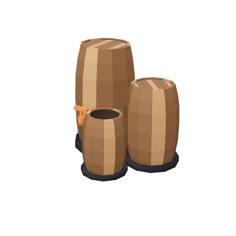 Barrels — free 3D model