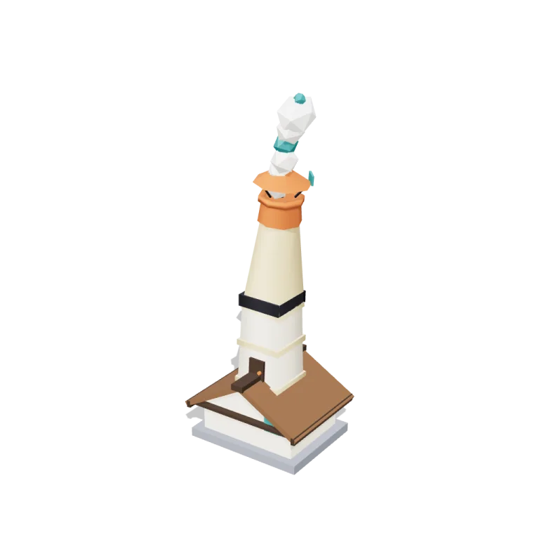 Smoking chimney — free 3D model