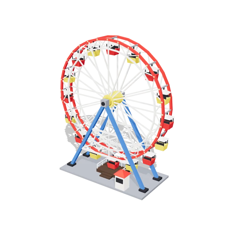 Ferris wheel — free 3D model