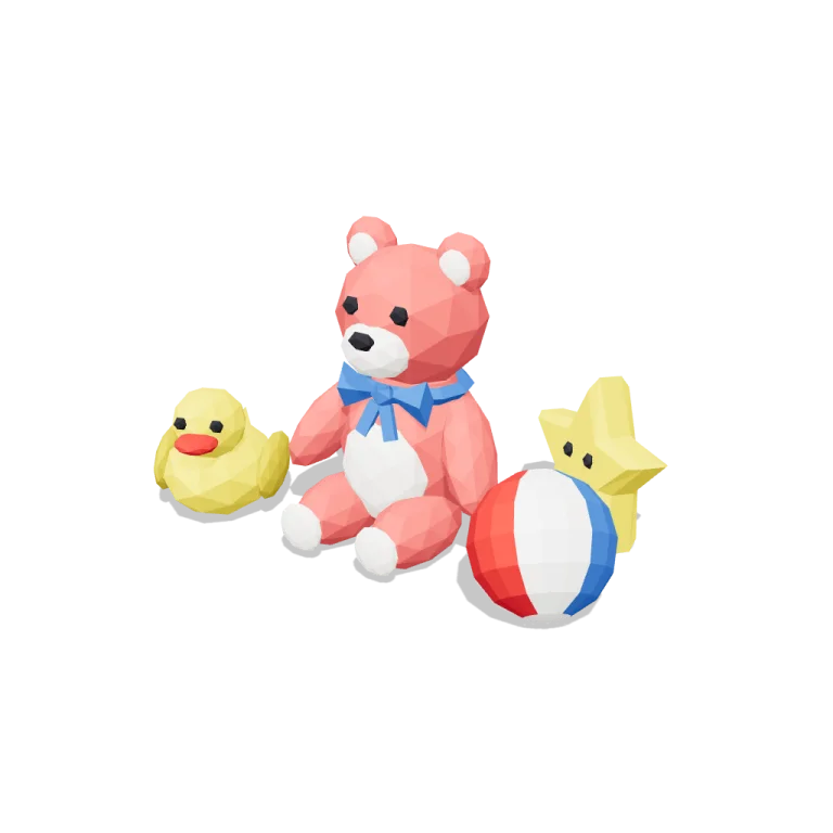 Prize toys — free 3D model