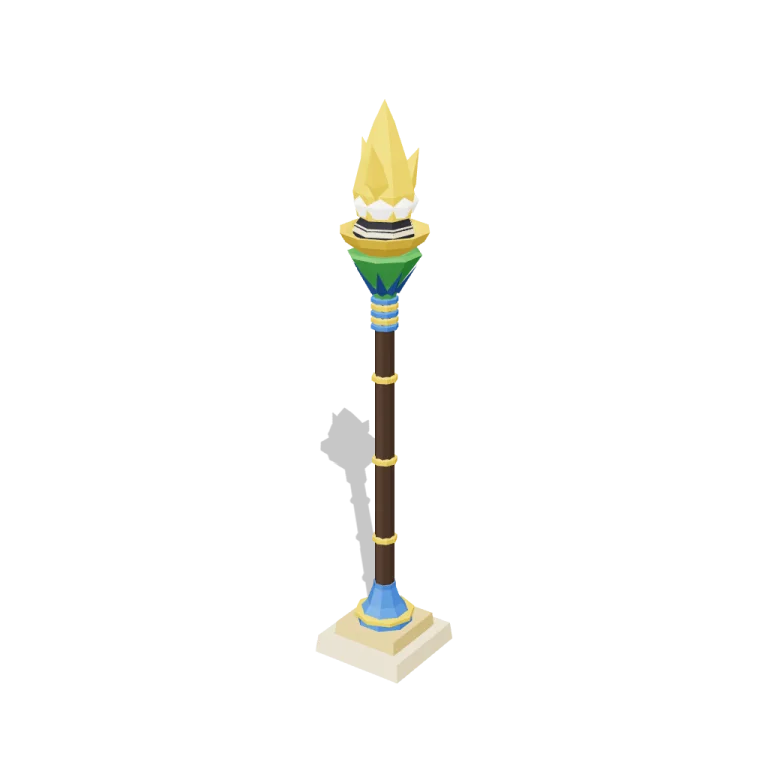 Torches — free 3D model