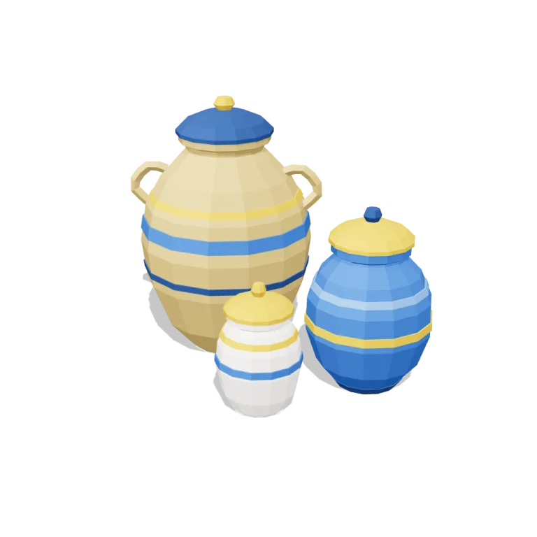 Urns — free 3D model