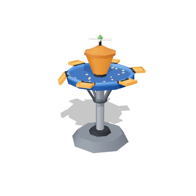 Feeding platform — free 3D model