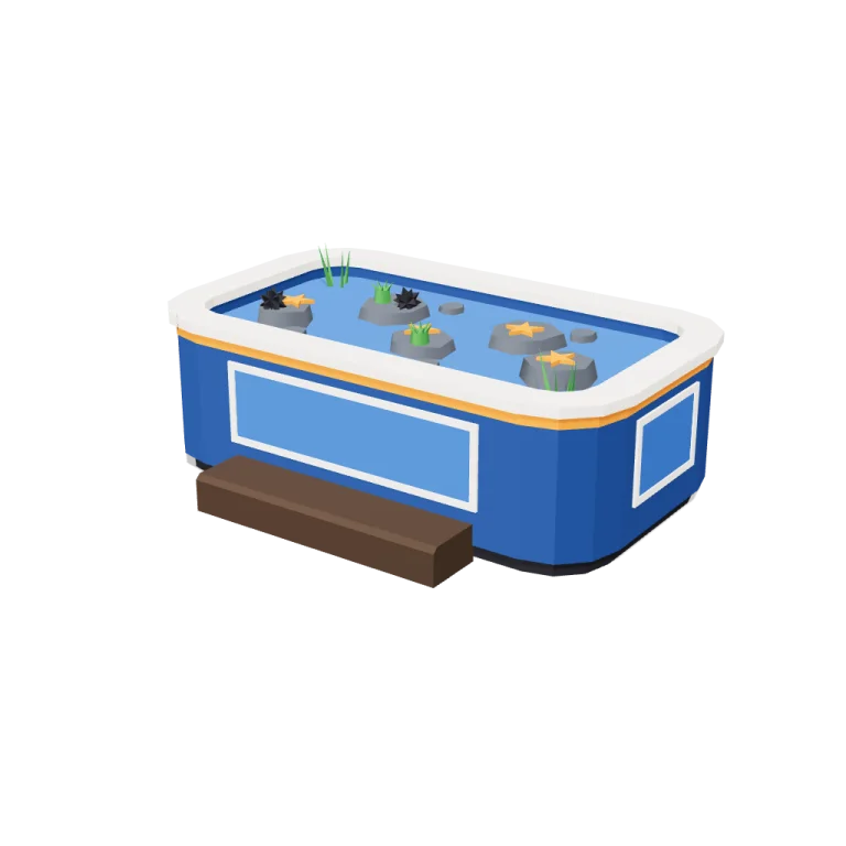 Touch pool — free 3D model