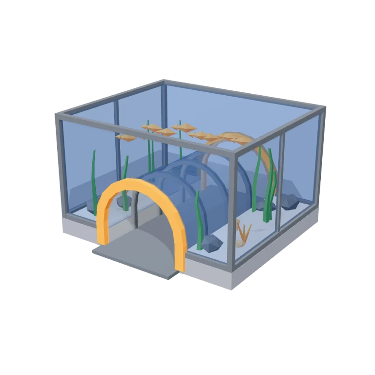 Tunnel tank — free 3D model