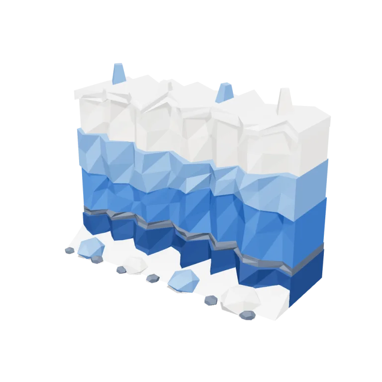 Glacier wall — free 3D model