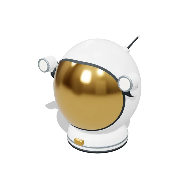 Astronaut Helmet — free 3D model