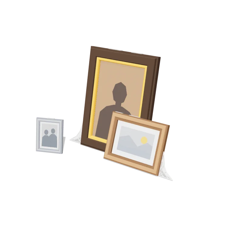 Photo frames — free 3D model
