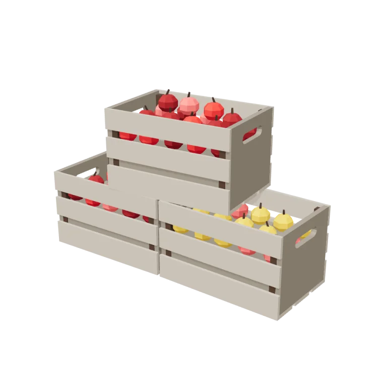 Crates — free 3D model
