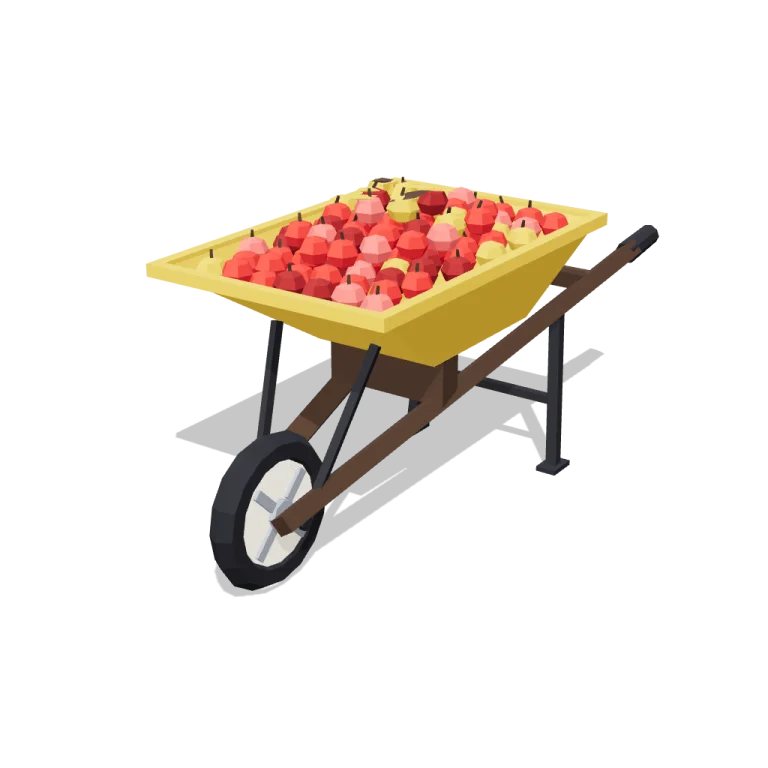 Wheelbarrow — free 3D model