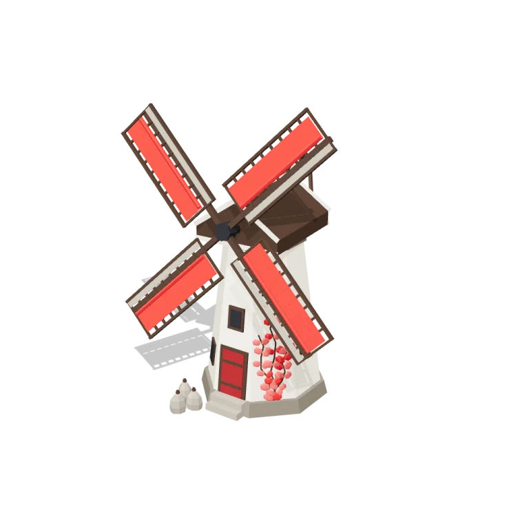 Windmill — free 3D model