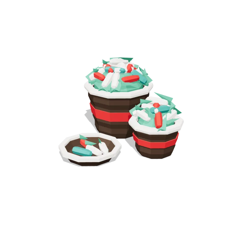Maize baskets — free 3D model