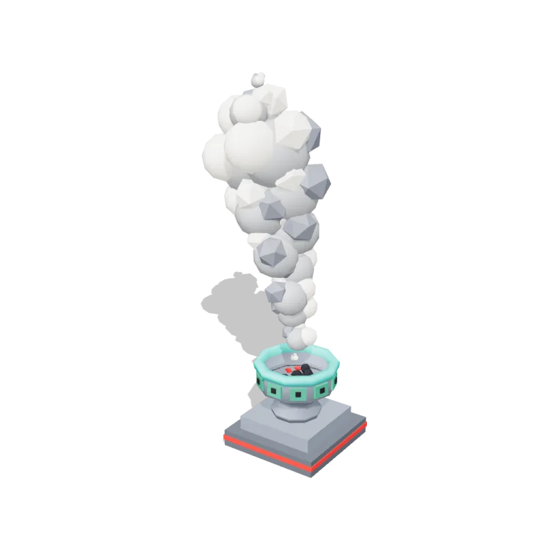 Rising smoke — free 3D model