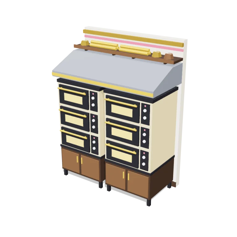 Oven wall — free 3D model