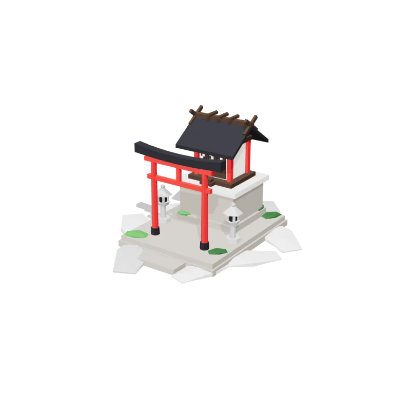 Small shrine — free 3D model