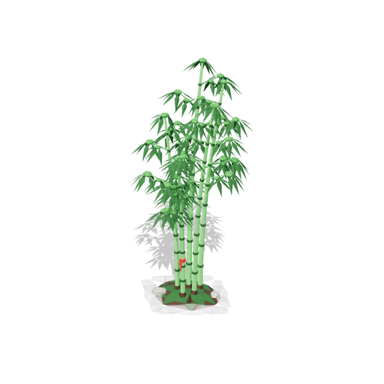 Swaying bamboo — free 3D model