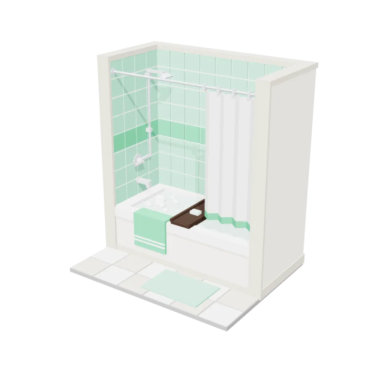 Bath alcove — free 3D model