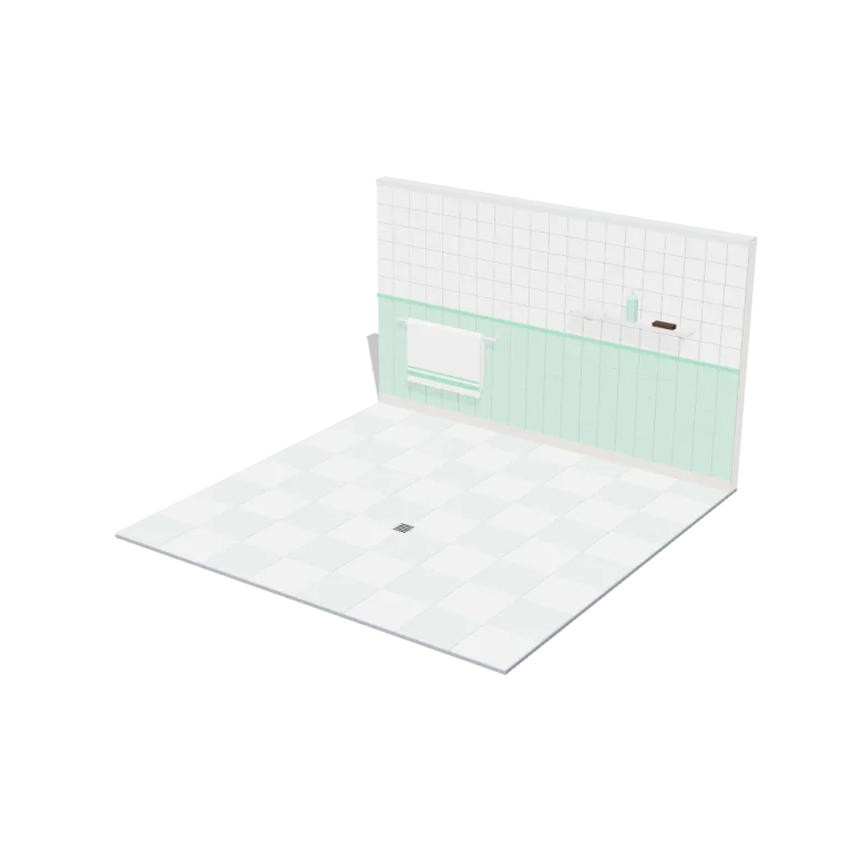 Tile walls — free 3D model