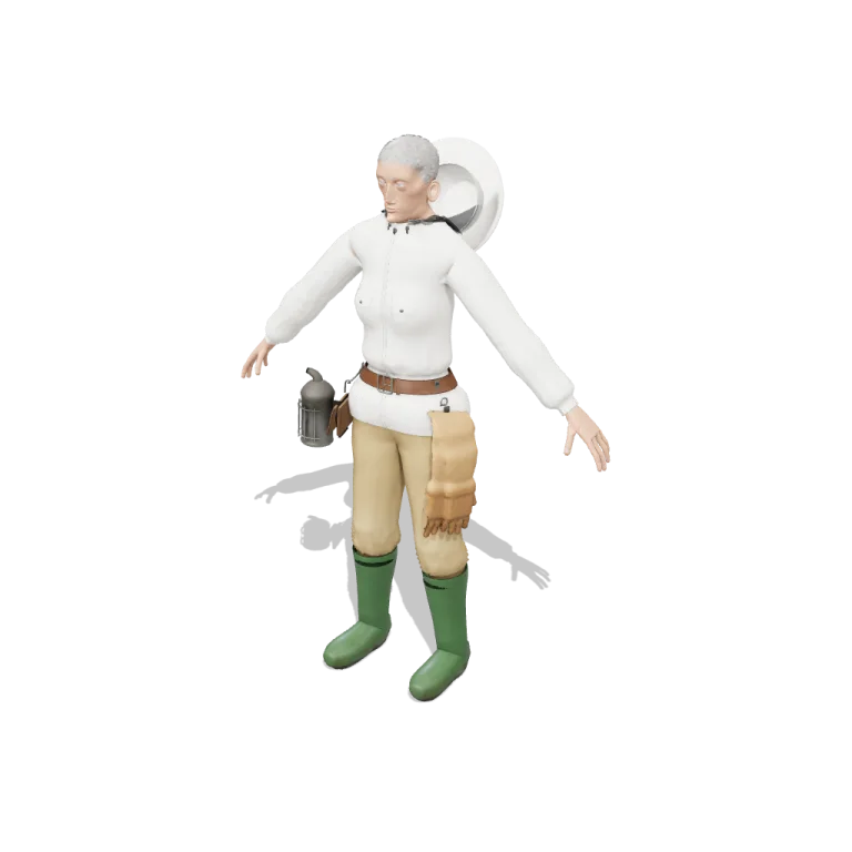 Beekeeper — free 3D model