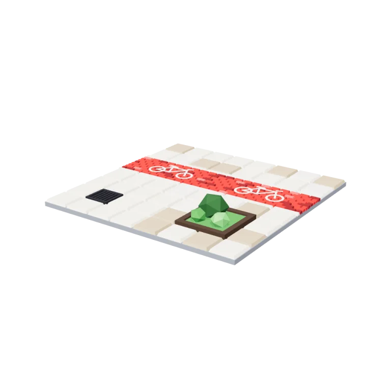 Square tiles — free 3D model