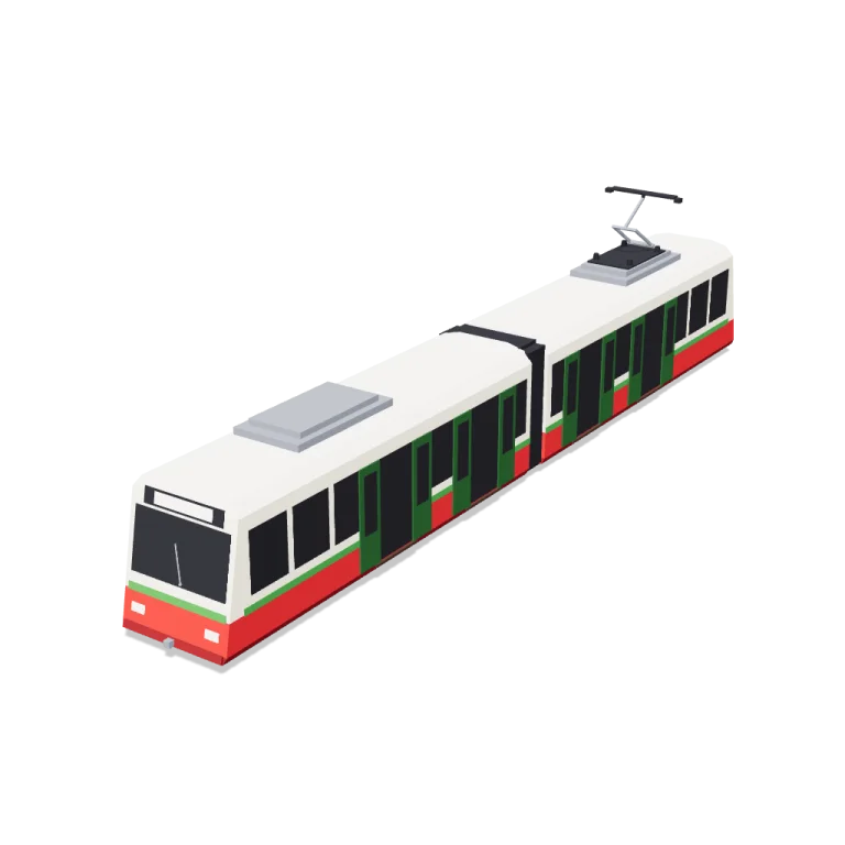 Tram — free 3D model