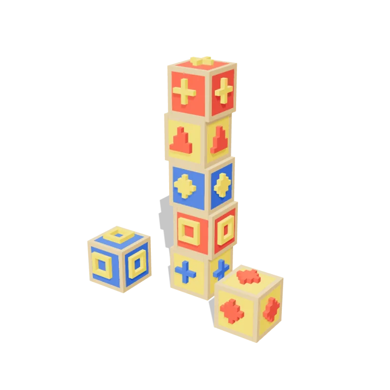 Block Tower — free 3D model