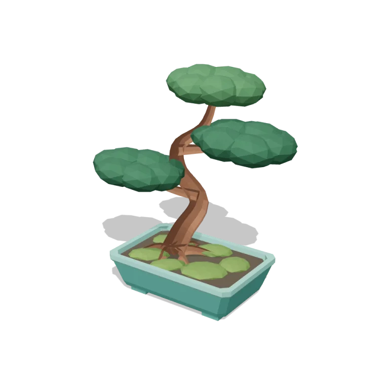 Bonsai Tree — free 3D model