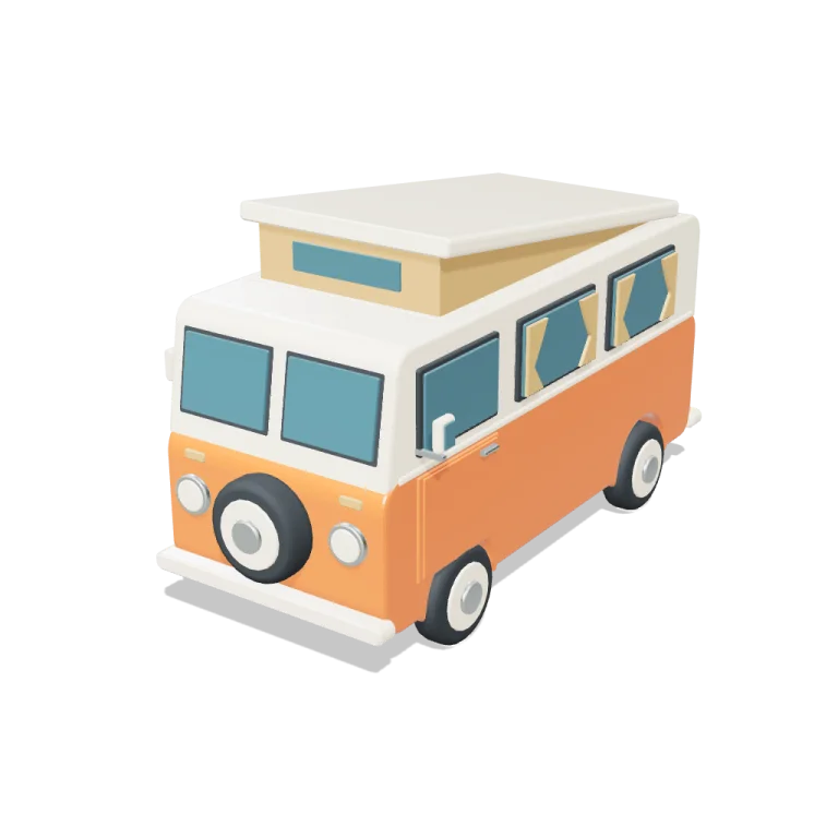 Camper Van — free 3D model