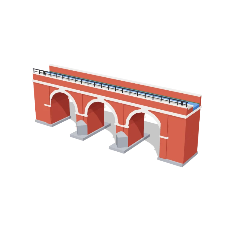 Aqueduct — free 3D model