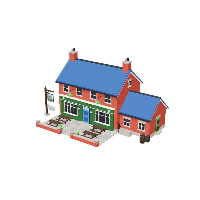 Pub — free 3D model