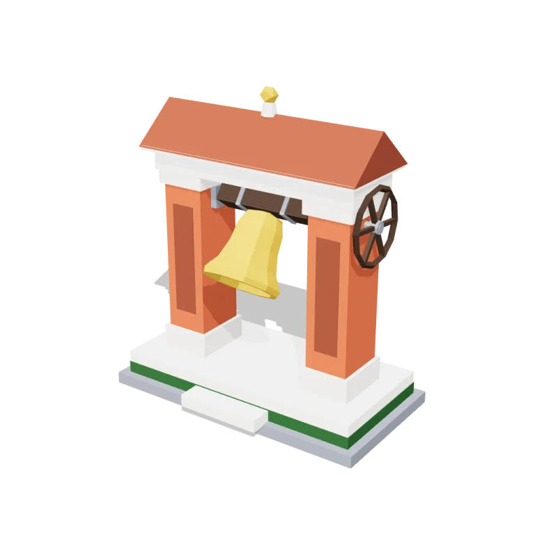 Bell swing — free 3D model
