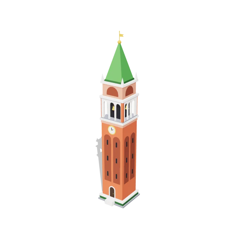 Bell tower — free 3D model