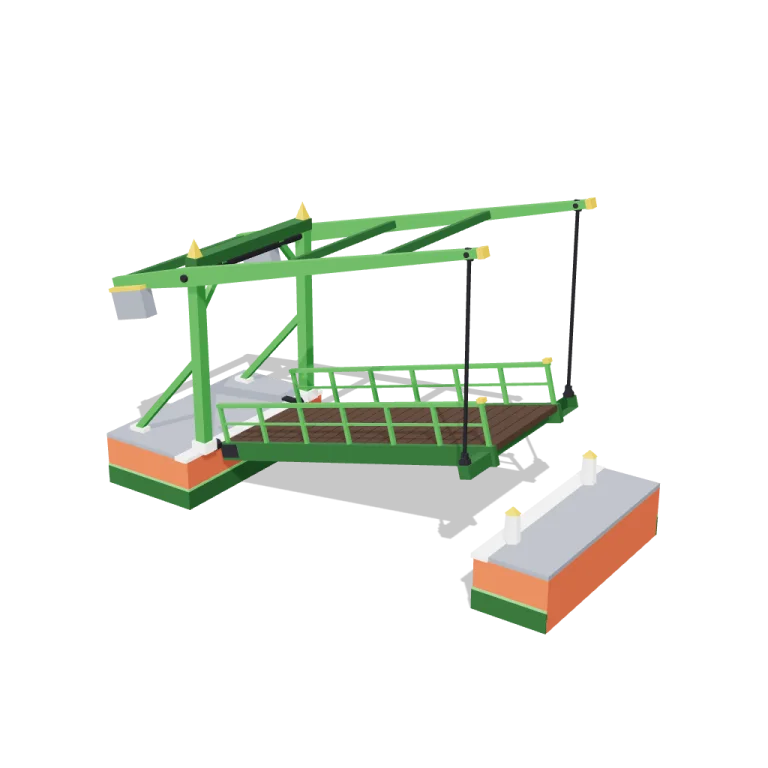 Drawbridge — free 3D model