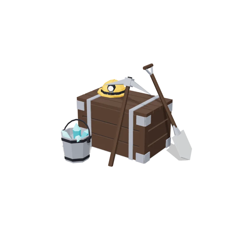 Old mining gear — free 3D model