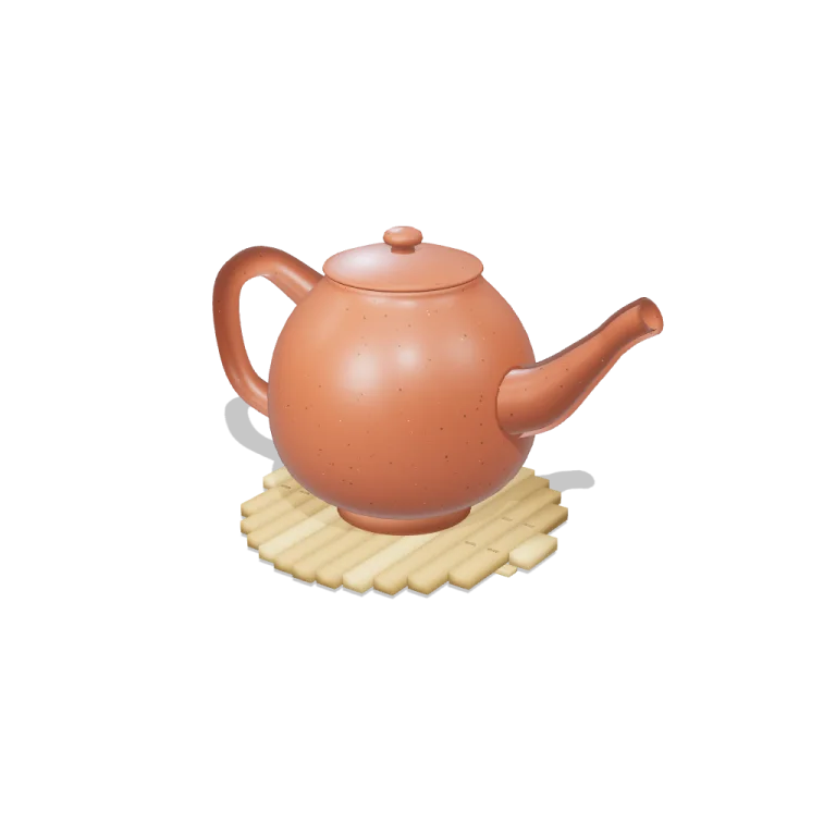 Ceramic Teapot — free 3D model