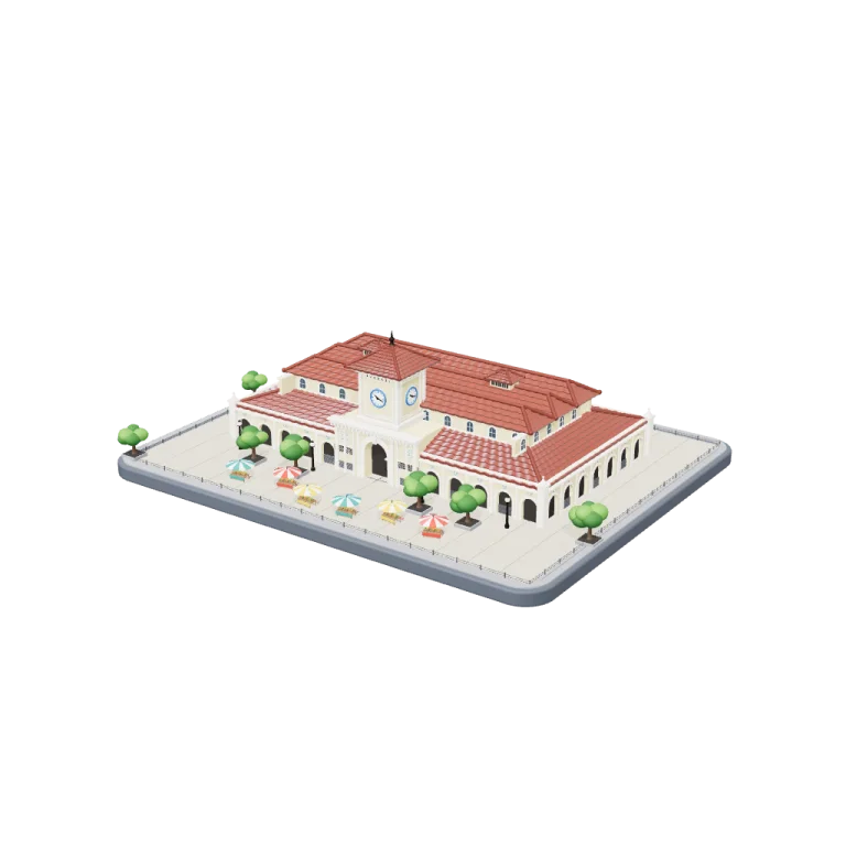 Chợ Bến Thành, TP. Hồ Chí Minh — free 3D model