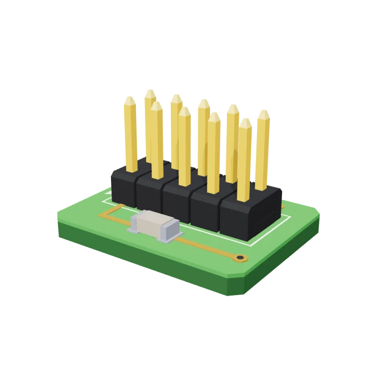 Antenna pins — free 3D model