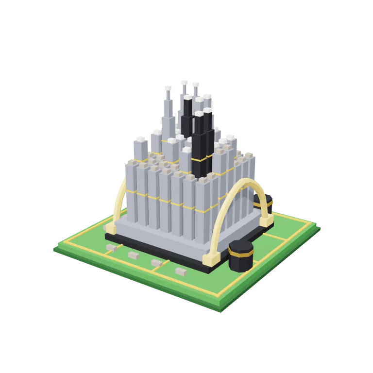 Heat-sink skyline — free 3D model