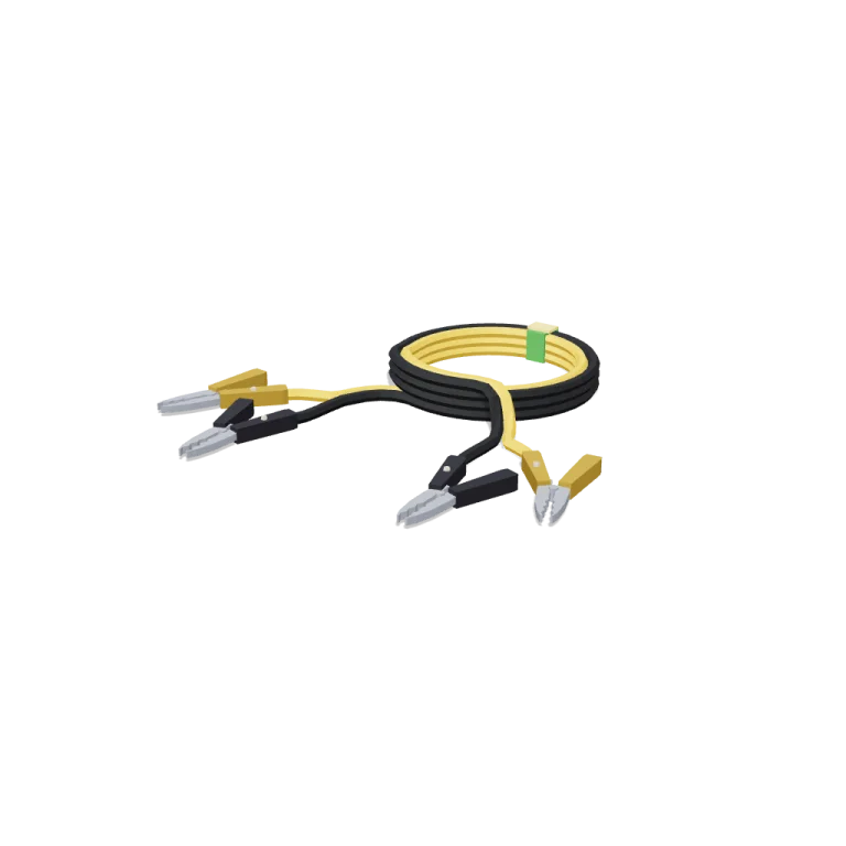 Jumper cables — free 3D model