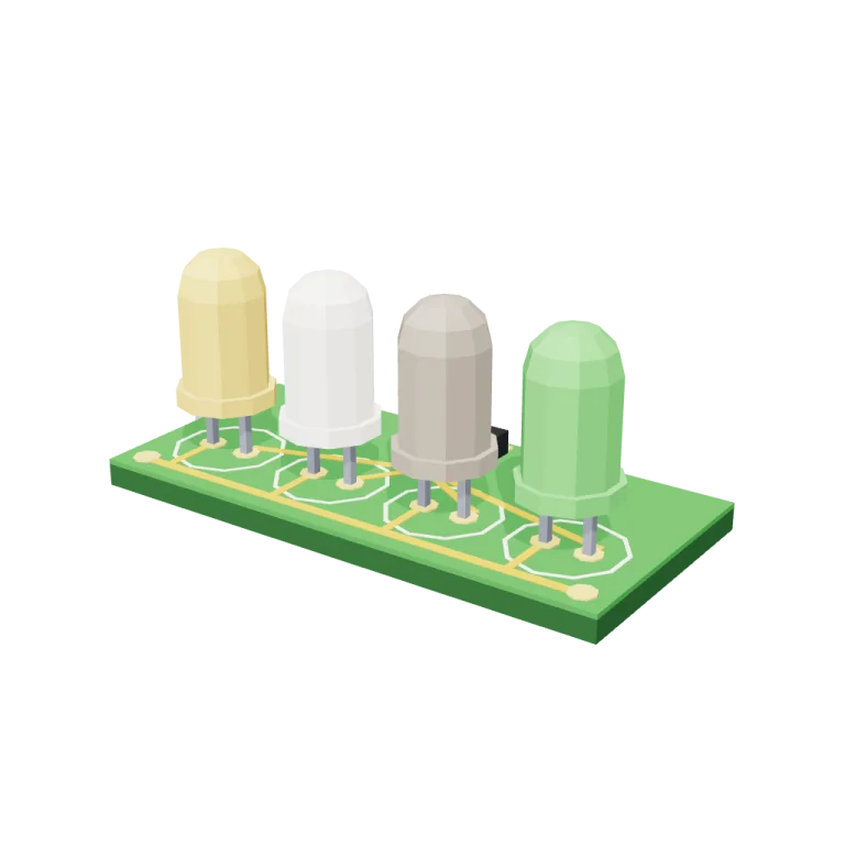 LEDs — free 3D model