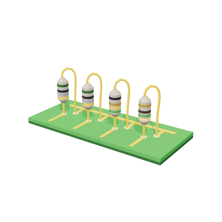 Resistors — free 3D model