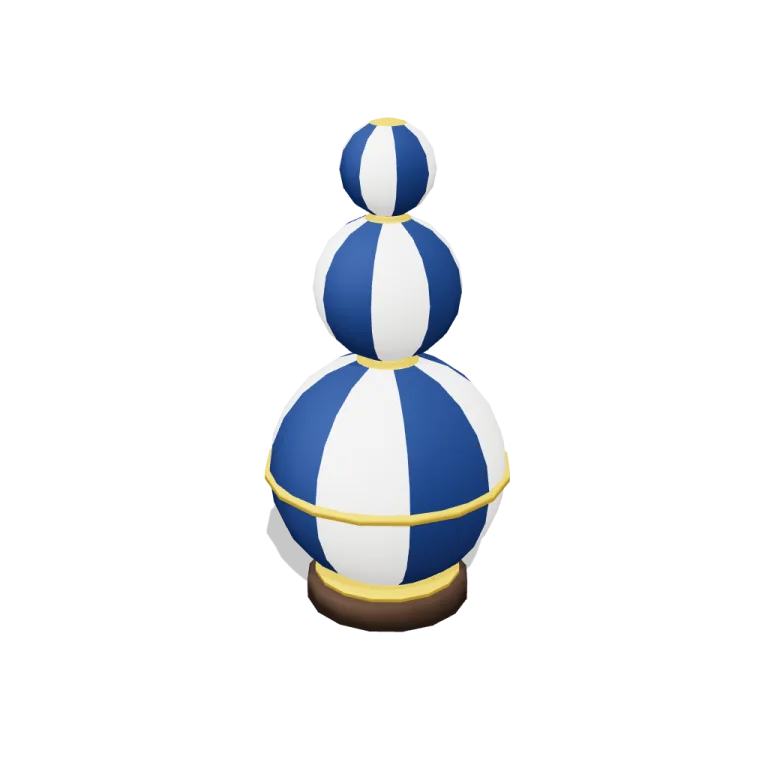 Balancing balls — free 3D model
