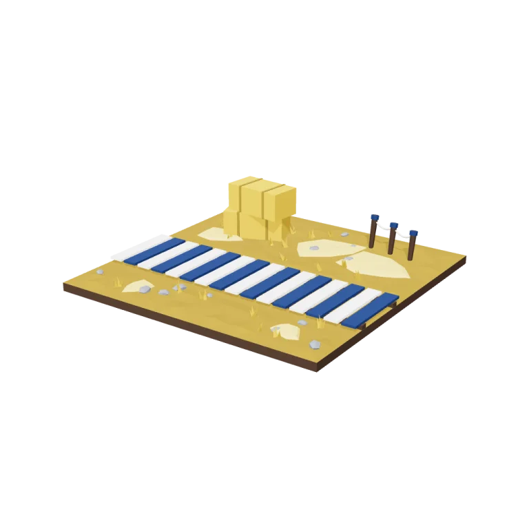 Field tiles — free 3D model