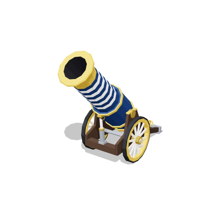 Human cannon — free 3D model