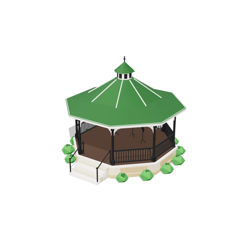 Bandstand — free 3D model