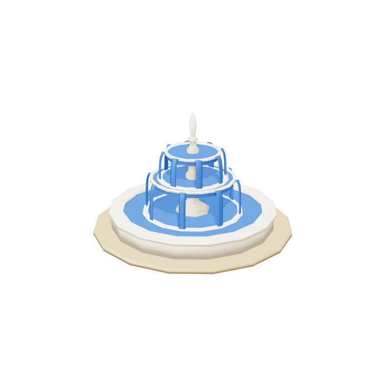 Fountain — free 3D model