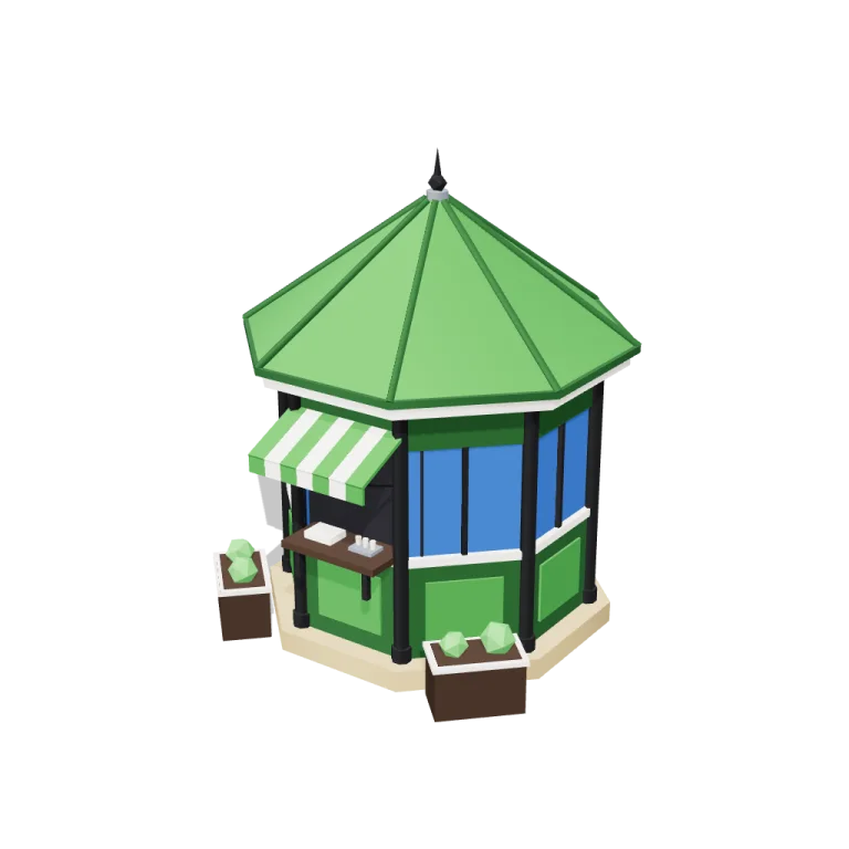 Kiosk — free 3D model