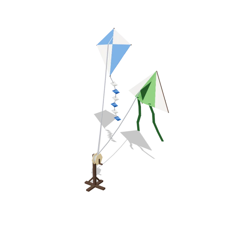 Kites — free 3D model